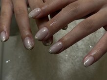 テント テン トータルビューティ(tent ten total beauty)/ラメフレンチ　担当:藤戸