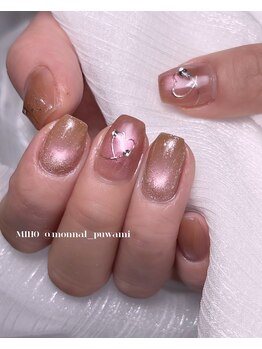 モナールアンド(MONNAL&)/バレンタインネイル