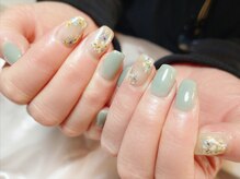 ロッティの雰囲気（春に人気のドライフラワーネイル♪卒入学式におすすめです☆）