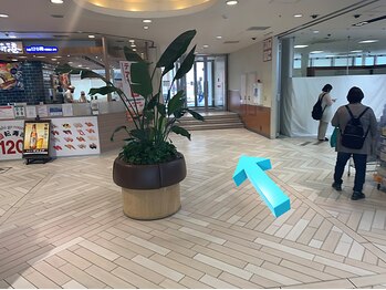 ベリーラッシュ 京成船橋駅店(VeryLash)/【サロンへの案内写真】三