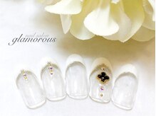 ネイルグラマラス 西新井店/《パラジェル》フレンチネイル