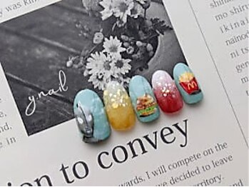 ワイネイル(Y.nail)/ウルトラのコラボデザイン