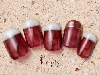 アイネイルズ 町田店(I nails)/先端ミラーシアーネイル8480円