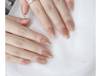 ティナ ネイルスタジオ(Tina Nail Studio)/長さだし＊ワンカラー