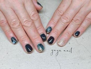 ユユネイル(yuyu nail)/ニュアンスデザイン【5本】