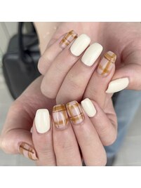 チェックネイル