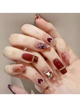 ジュジュネイルサロン 渋谷(JUJU NAIL SALON)/パールデザイン