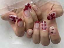 エクリュ(ecru.)/winter nail