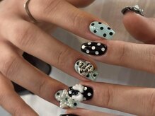 アイネイルズ 梅田店(I nails)/Momo限定Y2K個性派ドットネイル