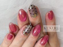 ククル(KUKURU)/イベント用 ドット Dネイル 7826