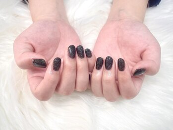 イマージュ(image)/ブラックラメネイル☆SAYAKA