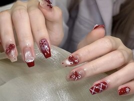 クリスマスネイル