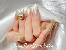 ランラン 池袋(RanRan)/大人琥珀カラーネイル