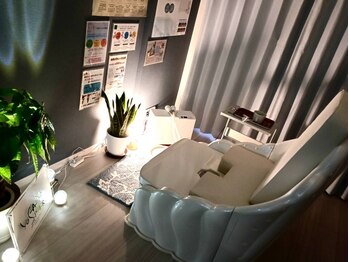 ヨサパーク サク 香椎店(YOSA PARK Saku-r)の写真/冷えたままの体では痩せない！進化版よもぎ蒸し”ルルオン”で全身を温めて座るだけの楽ちんダイエット◎
