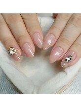 ルクール(Le Coeur)/キラキラビジューネイル♪