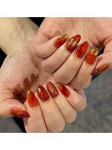 フレイムス アイラッシュ アンド ネイル(FRAMES)/秋っぽくゴージャスに…