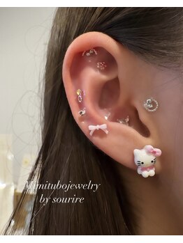 スリール(sourire)/耳ツボジュエリー