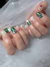 メロンソーダネイル☆