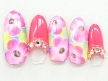 ネイリックス アヴェニール(NAILX avenir)/アネモネネイル