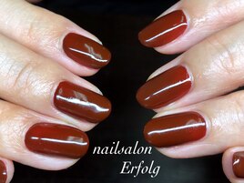 ボルドーシンプルワンカラー