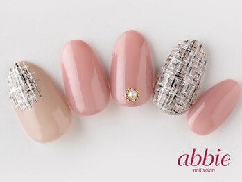 ネイルサロン アビー 宮益坂店(abbie)/上品ツイード ¥11990