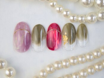 ネイルズガッシュ 武蔵小山店(NAILsGUSH)/*奥行きニュアンス*