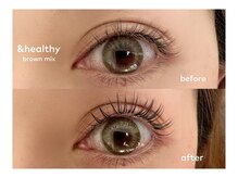 ムーンリット(moonlit)/&healty flat lash120本