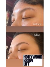 ボディーケアサロン マリン(Body Care Salon MARIN)/【女性ハリウッドブロウリフト】