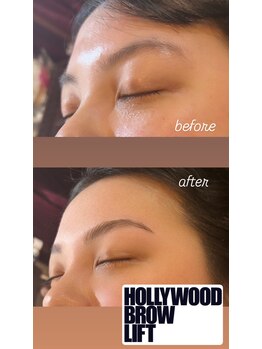 ボディーケアサロン マリン(Body Care Salon MARIN)/【女性ハリウッドブロウリフト】