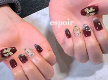 エスポワール(espoir)/冬ネイル