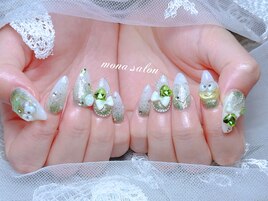 ラメグラデーションデザイン