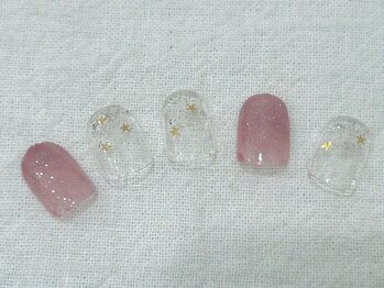 ネイルアンドアイラッシュ アヴィ(Nail and Eyelash A'vi)/ハンドジェル☆ニュアンスネイル