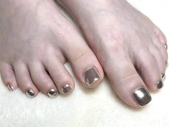 ムーズファム(Mus' Fam)/Foot：ミラーワンカラー