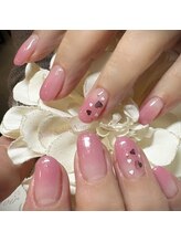 ヘアー ユニバース(HAIR UИIVERS)/ベルベットピンク+ハートホロ