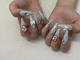 ミントブルー