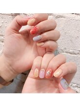 アティックネイルアトリエ(attic nail atelier)/IZ*ONEロゴネイル★