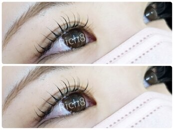 ネイルアンドまつげエクステ リッチエイト 原宿店(Rich8)/韓国アイドル風束感まつげパーマ