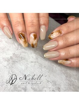 ナシェル(N'chell)/カフェラテネイル