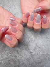 クレアネイル(claire.nail)/キラキラフラッシュネイル