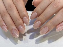 ネオリーブシェリエ 浅草店(Neolive cherie)/自爪風ちゅるんピンクベージュ