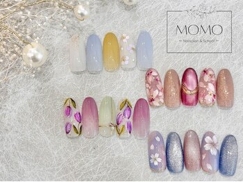 モモ(MOMO)の写真/【幅広いトレンドデザイン☆】デザイン力×高技術♪カラー&マグネット500色以上！