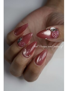 エフネイル(ef nail)の写真/【4000円以下】ワンホンデザイン★Instagramで話題のトレンドDesign★指先から華やかに彩るサロン♪