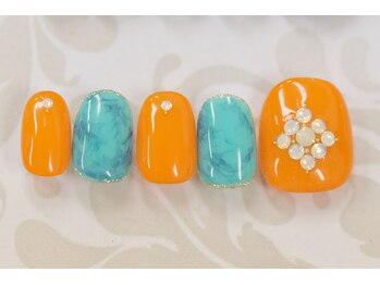 シェアサロン ディテール 千葉店(Detail)/フットアートサンプル☆別途料金