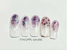 シュガーセンダイ(SUGAR sendai)/キラキラ紫陽花☆定額8800円