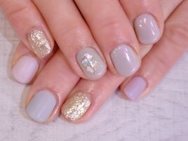 ＊パステル＊アシンメトリー＊