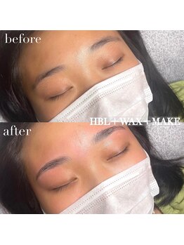 サン ヘアーアンドメイク(Sa N.HAIR&MAKE)/HBL+WAX+MAKE