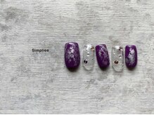 シンプリー 西荻窪店(Simpliee)/定額ネイル￥7900