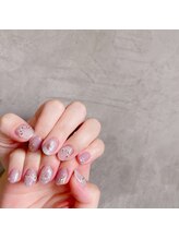 アティックネイルアトリエ(attic nail atelier)/押し花ネイル★