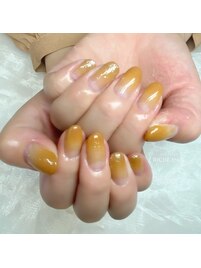 キャラメルグラデーション