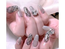 エムズ ネイルサロン(M2)/シアーチェックブラック